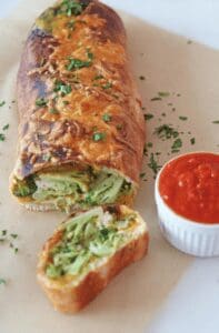 
                
            
            Broccoli and Cheese Stromboli
            