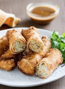 
                
            
            Broccoli & Cheese Chicken Egg Rolls 
            